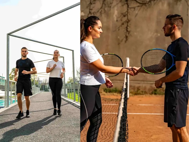 Teren de tenis & Pista de alergare - West Gate Business District
