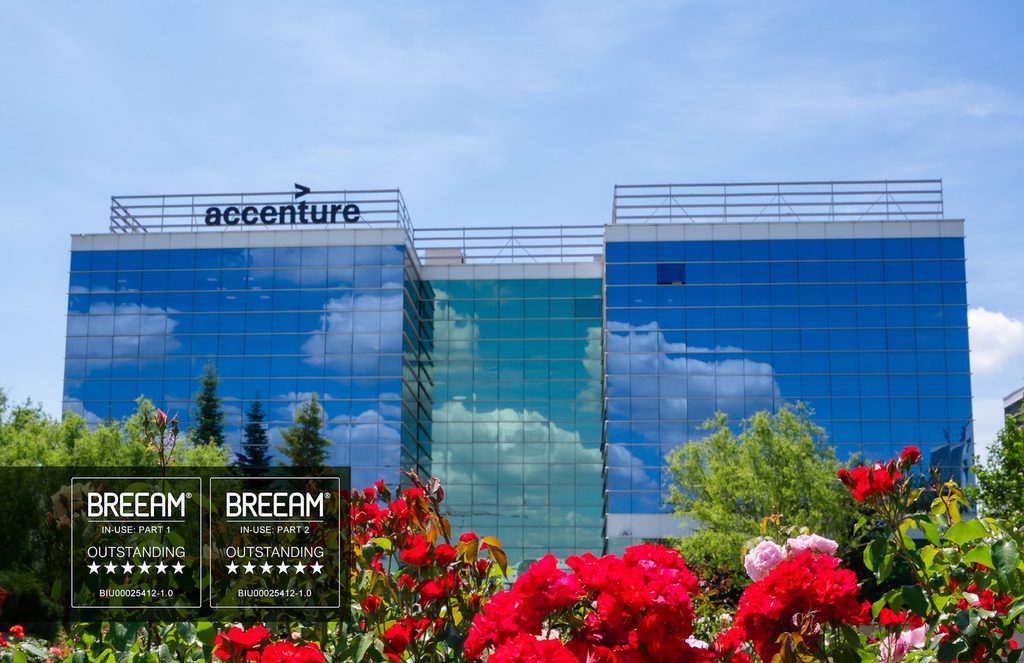 Toate cele cinci clădiri West Gate Business District obțin BREEAM In-Use „Outstanding”, cel mai înalt nivel al certificării